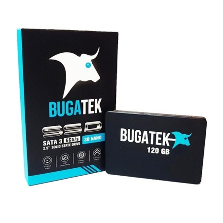 BUGATEK 120GB 540/500MB/S 3D NAND SATA 3 2.5 İNÇ SSD