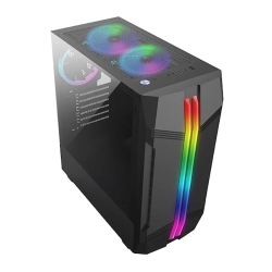 Blueforce Tiger RGB 3x120mm Fanlı PSU'suz Gaming Oyuncu Kasa