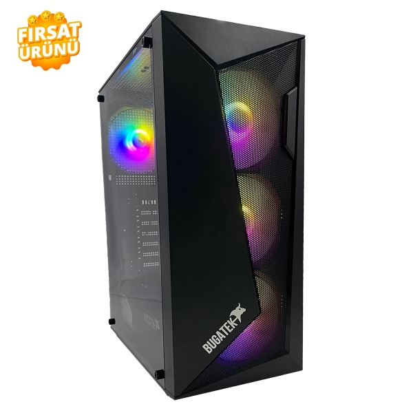 Bugatek Alçura Atx Gaming Bilgisayar Kasası