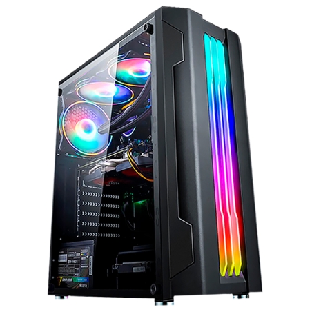 BUGATEK B105 FULL TOWER ATX RGB LED GAMİNG KASA (PSU YOK)